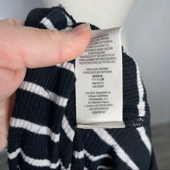 Free People | Tangerine Stripe Tee - Picture 9 of 9